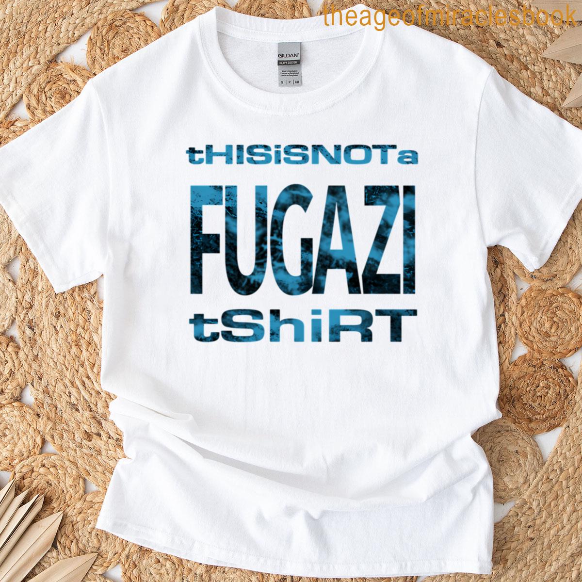 Fugazi Satire Not A Real Band Tee Statement T-shirt