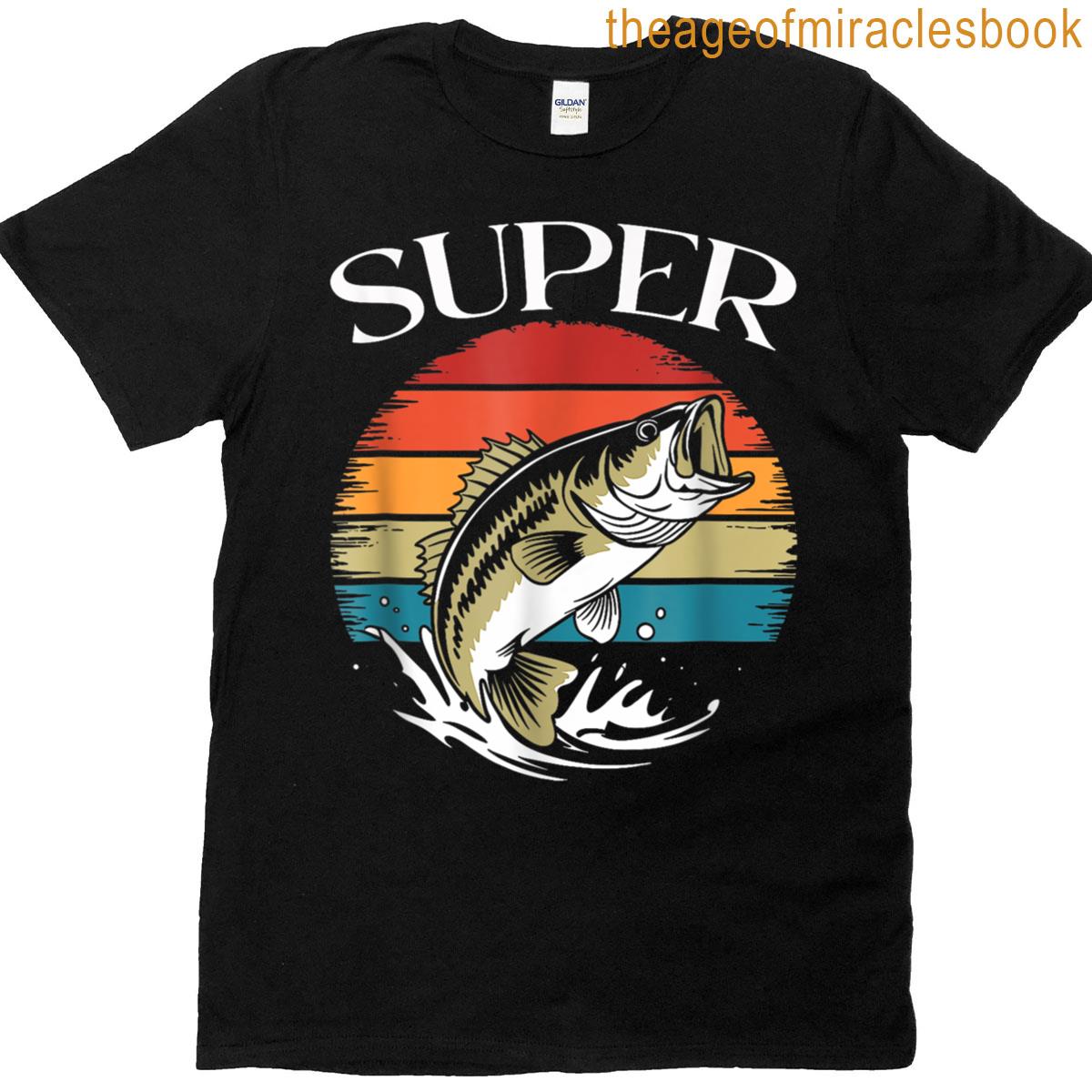 Funny Super Tuna Drawing Tuna Fish T-shirt