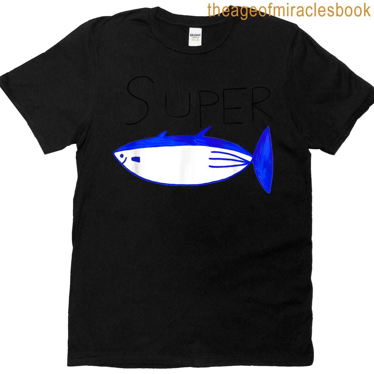 Funny Super Tuna Drawing Tuna Jin Fish T-shirt