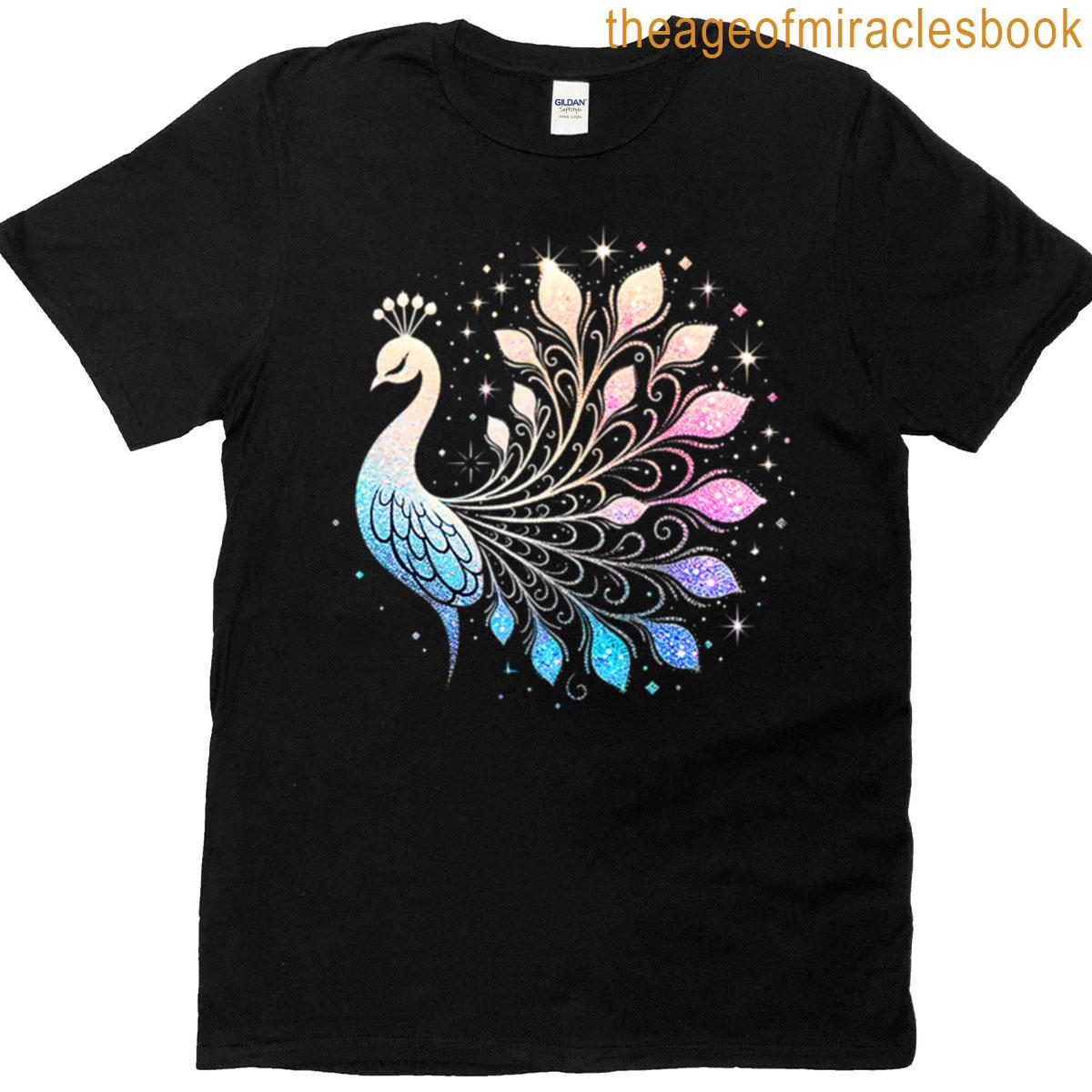 Glitter Peacock T-shirt