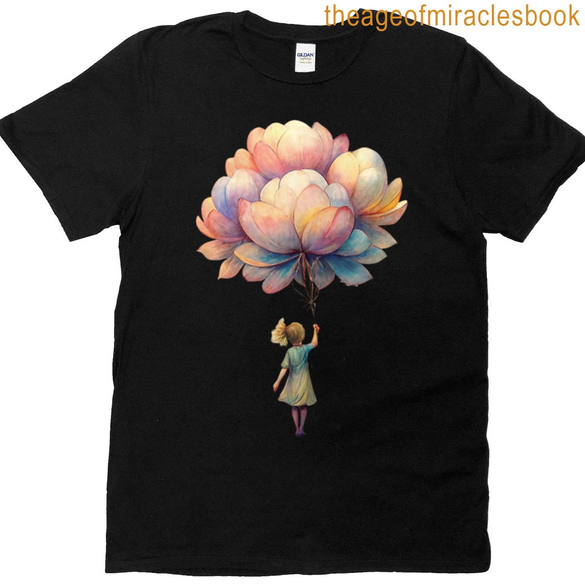 Hope Floats With Flower Balloons T-shirt