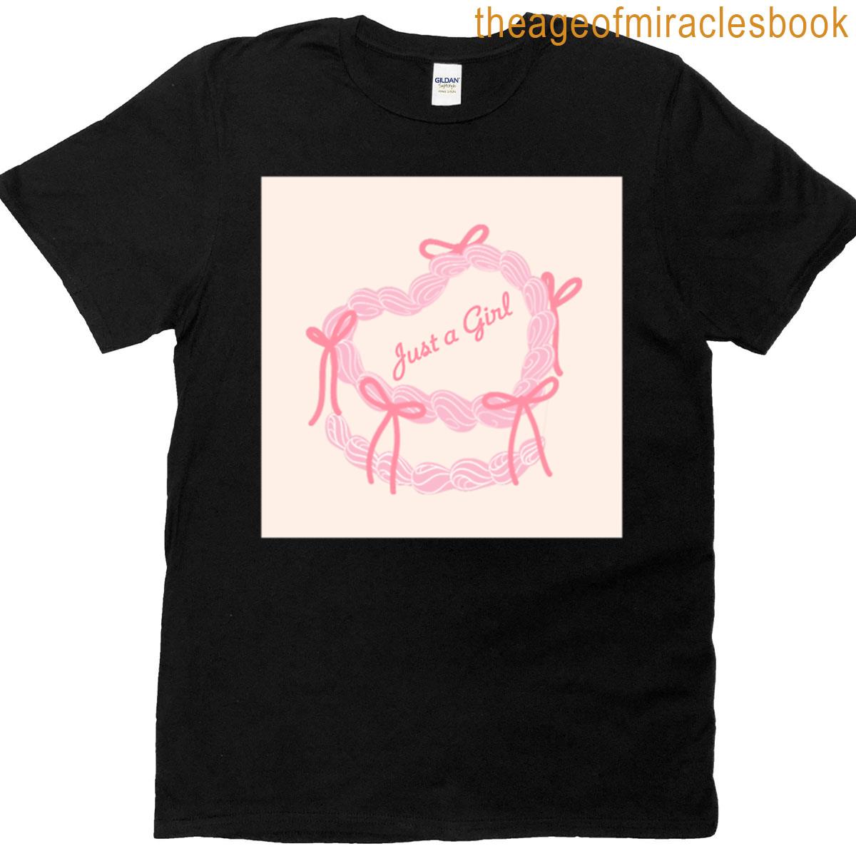 Just A Girl Cake T-shirt