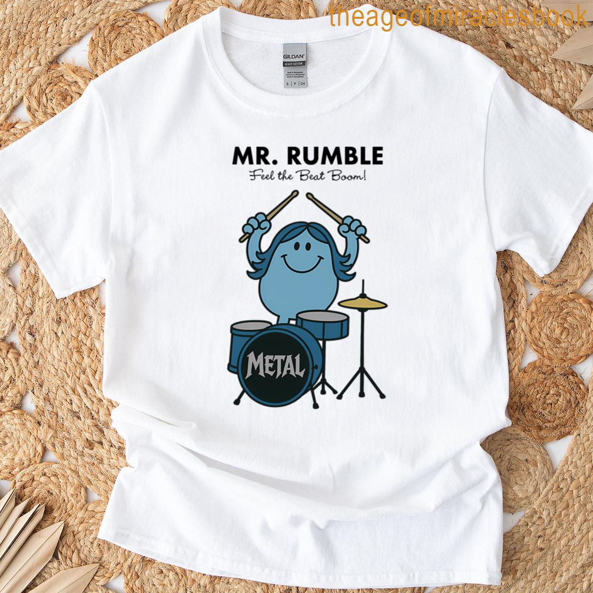Mr Rumble Soundwave Parody Art T-shirt