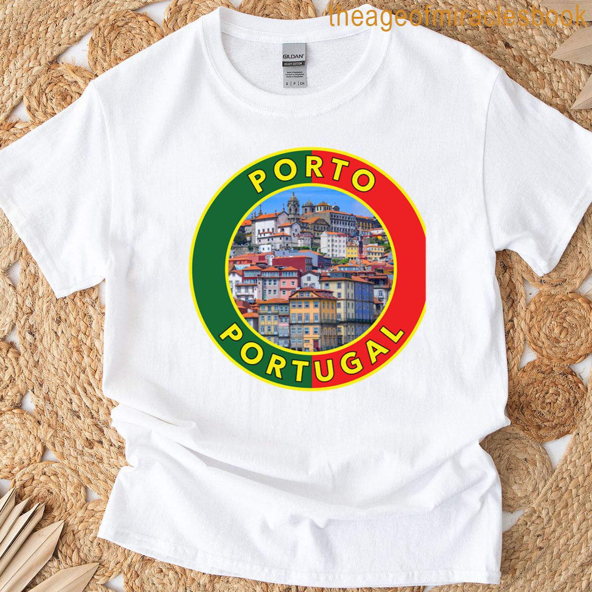 Porto Portugal Round Emblem T-shirt