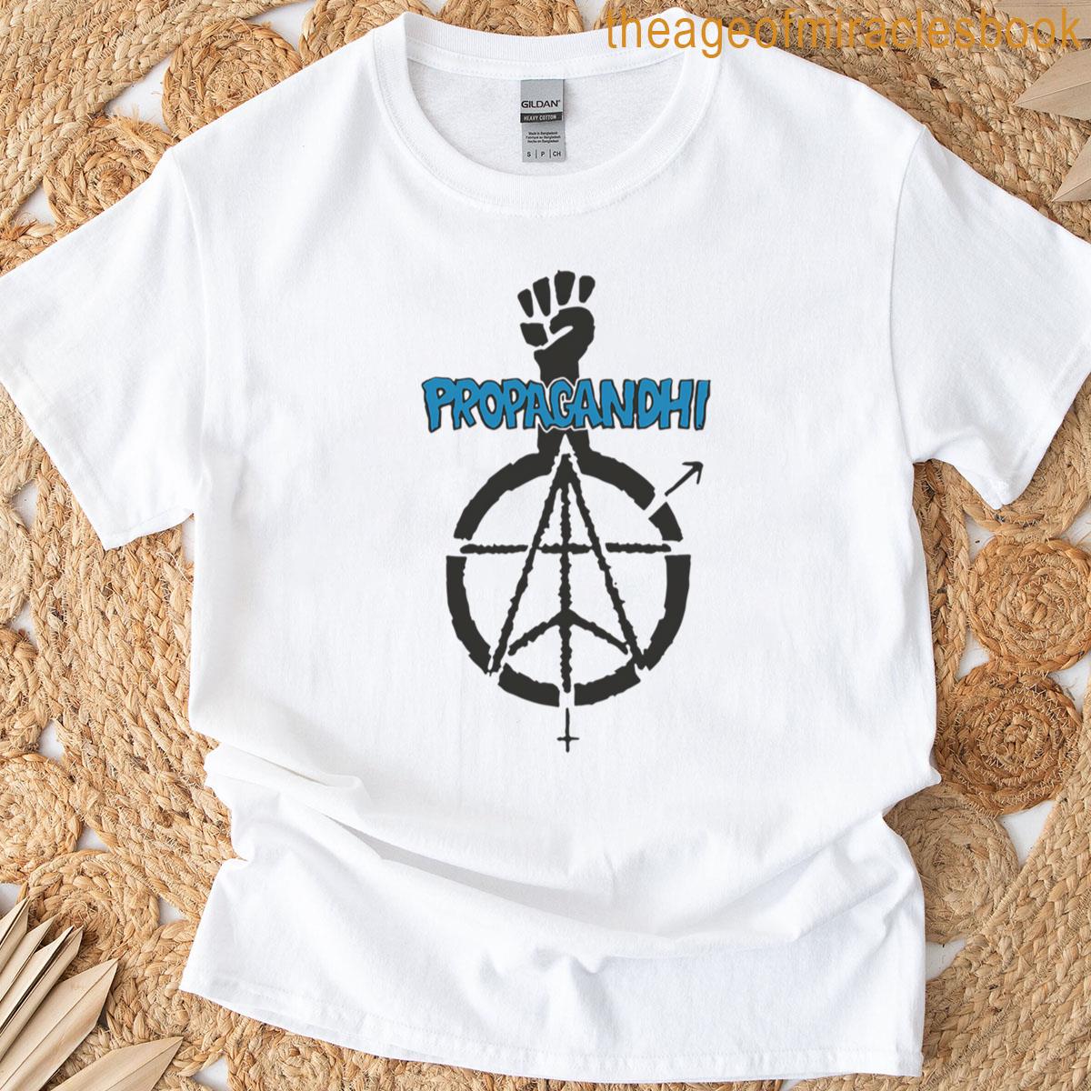 Propagandhi Message Rock Resistance Design T-shirt