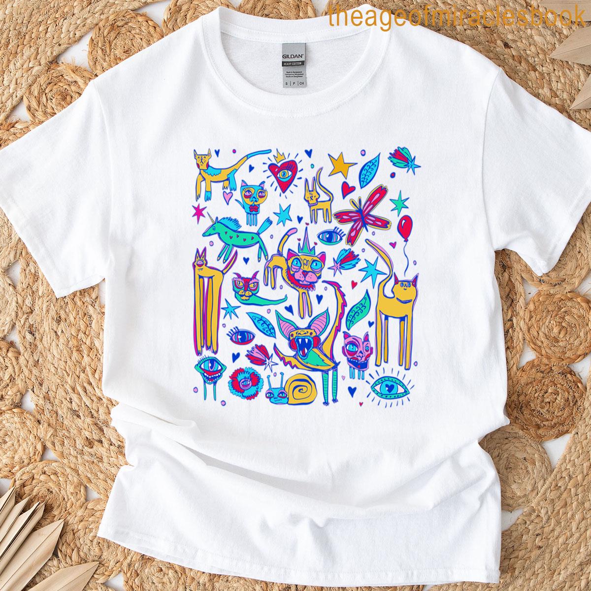 Quirky Animal Assortment T-shirt