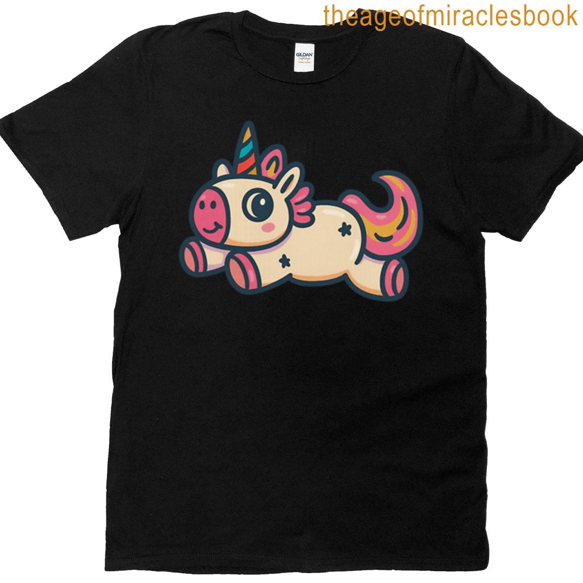Rainbow Unicorn Bouncing Magical Friend T-shirt
