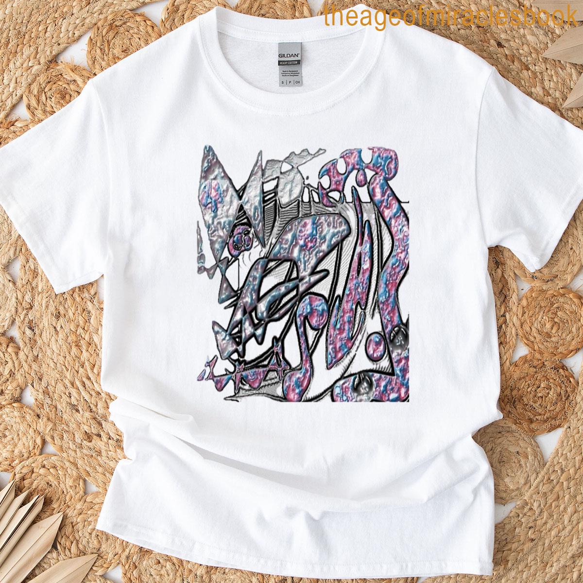 Records In Dark Plaster Abstract T-shirt