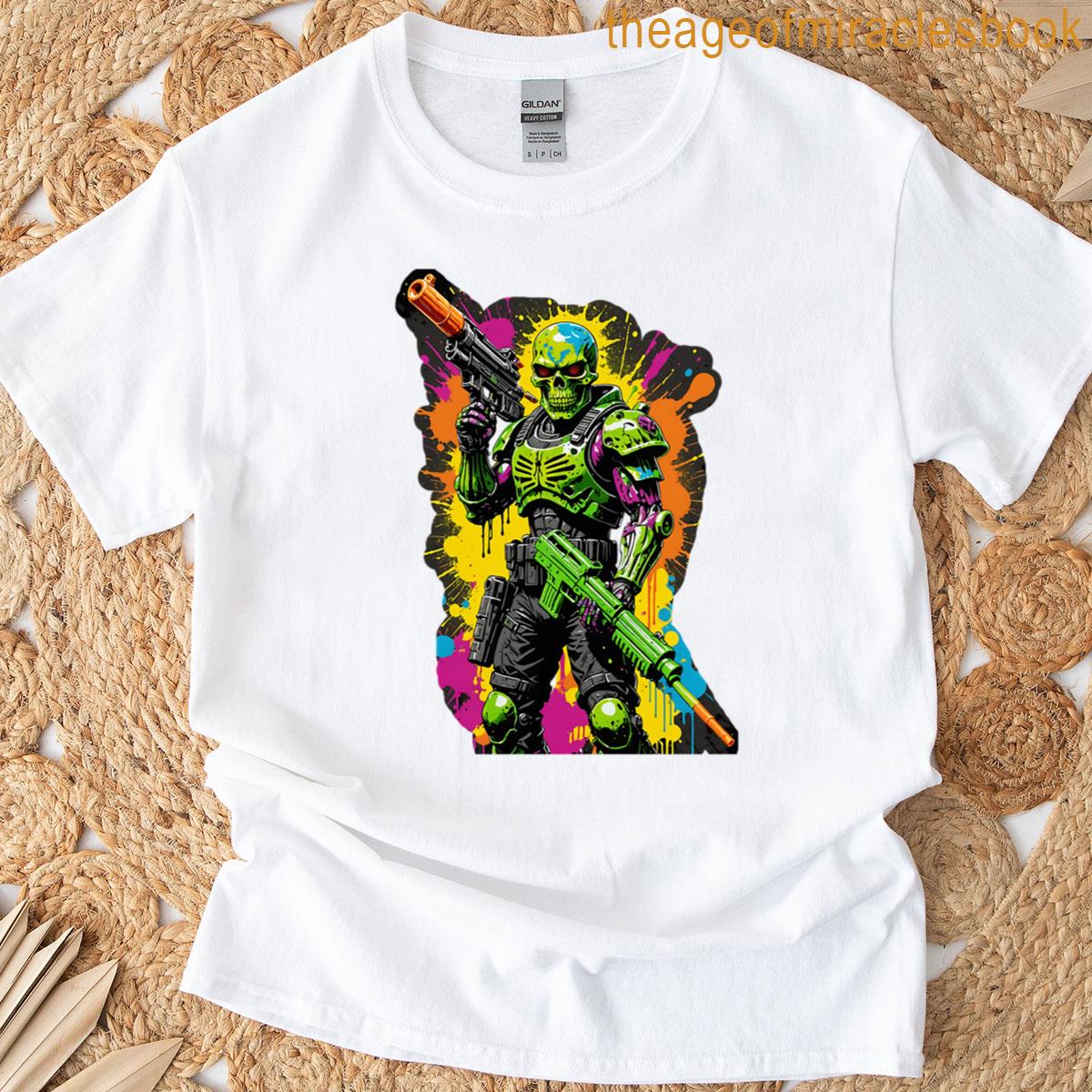 Soaker Skull Warrior Assassin Iphone Case T-shirt