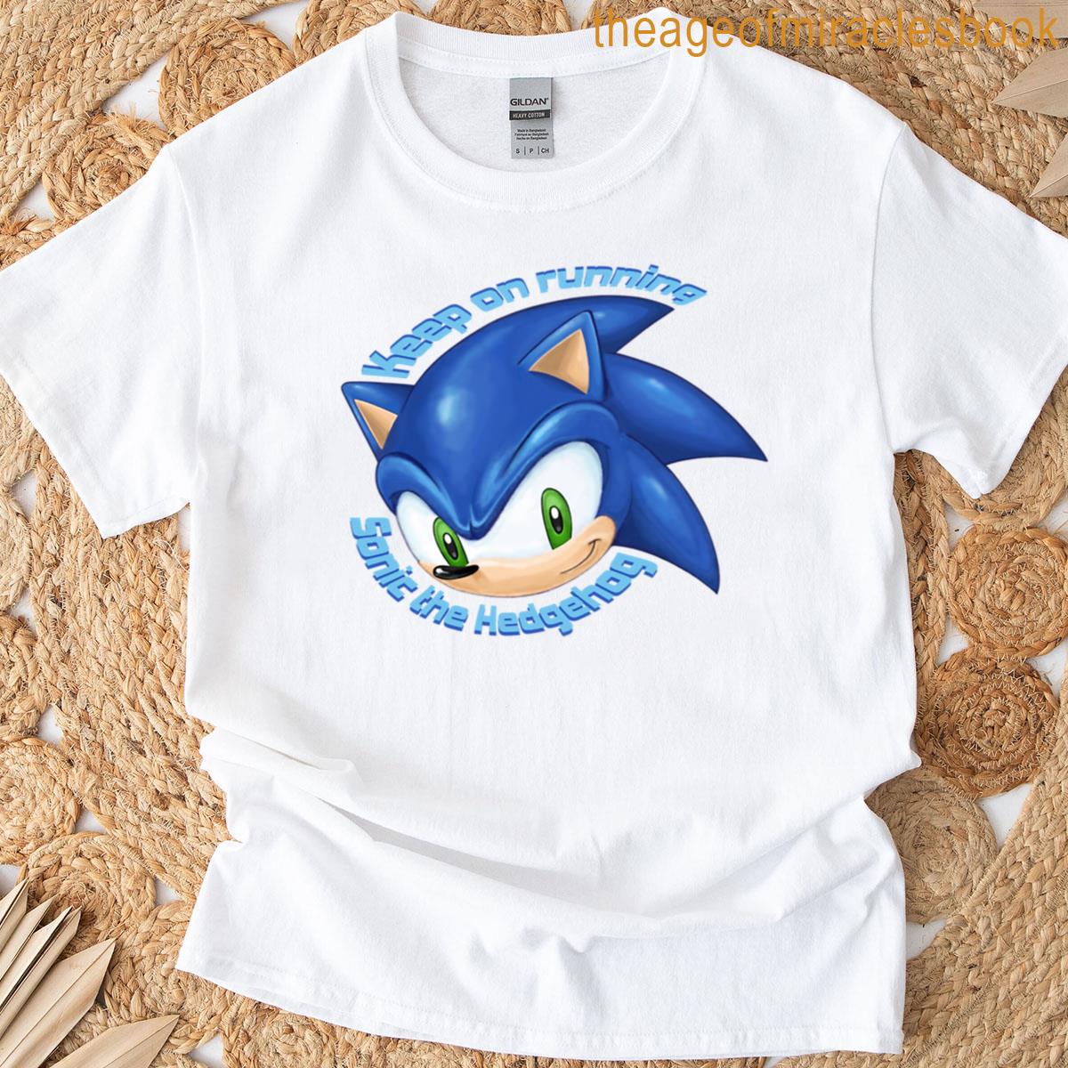 Sonic The Hedgehog Keep On Running T-shirt