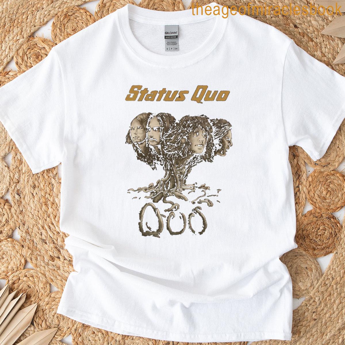 Status Quo Legacy Rock Vibe Tee Design T-shirt