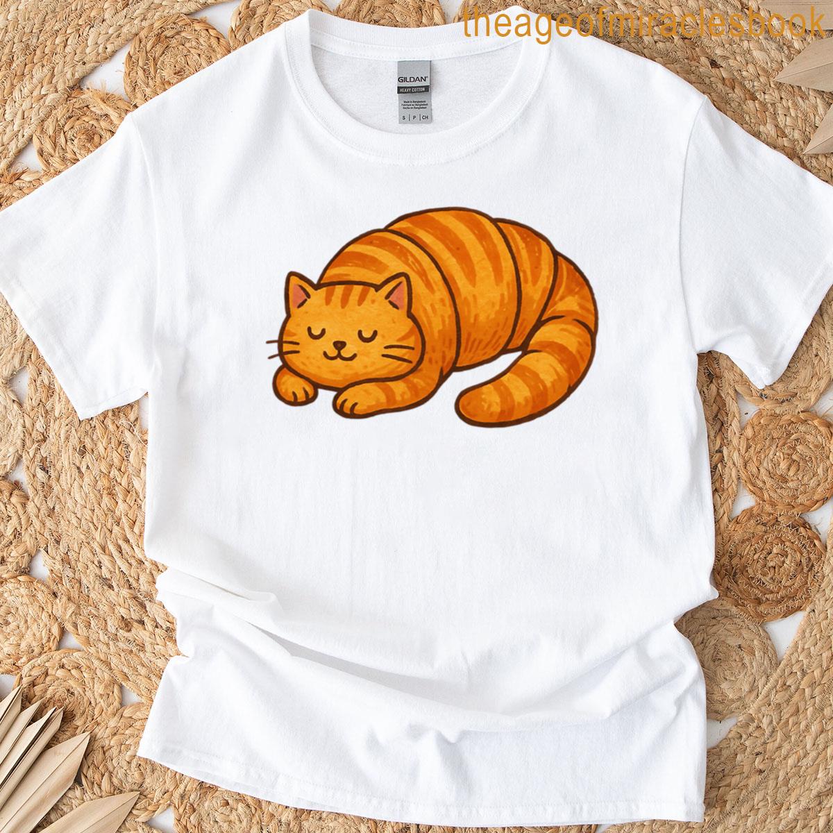 Striped Cat Or Sweet Roll T-shirt
