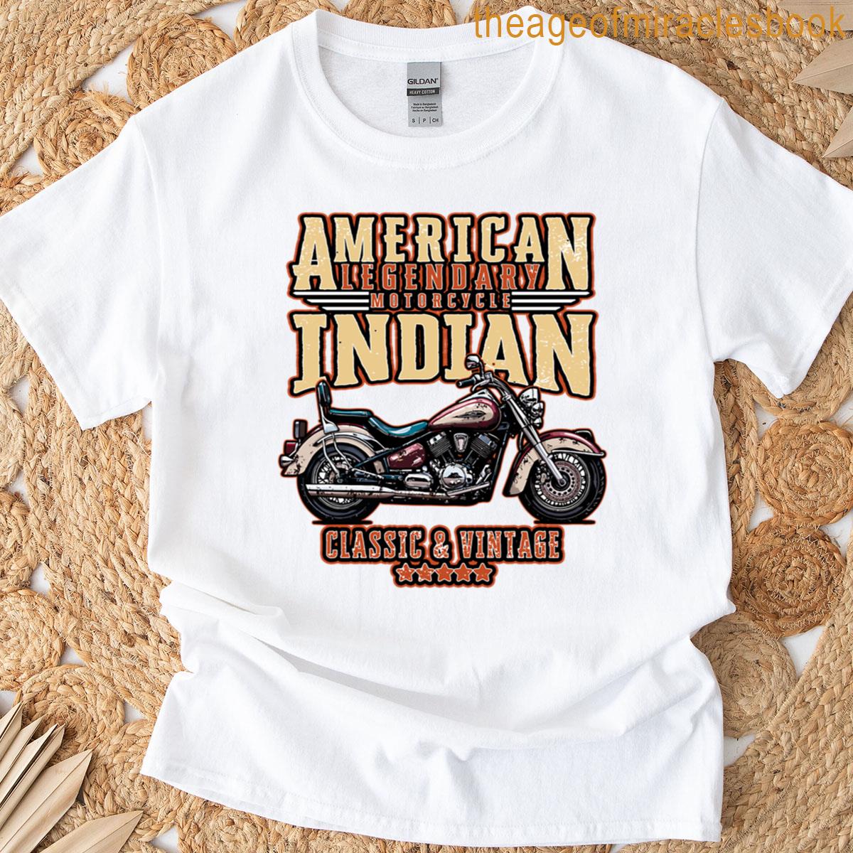 Vintage Indian Motorcycle T-shirt