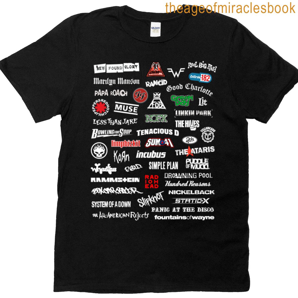 2000s Alt-rock Nostalgia T-shirt