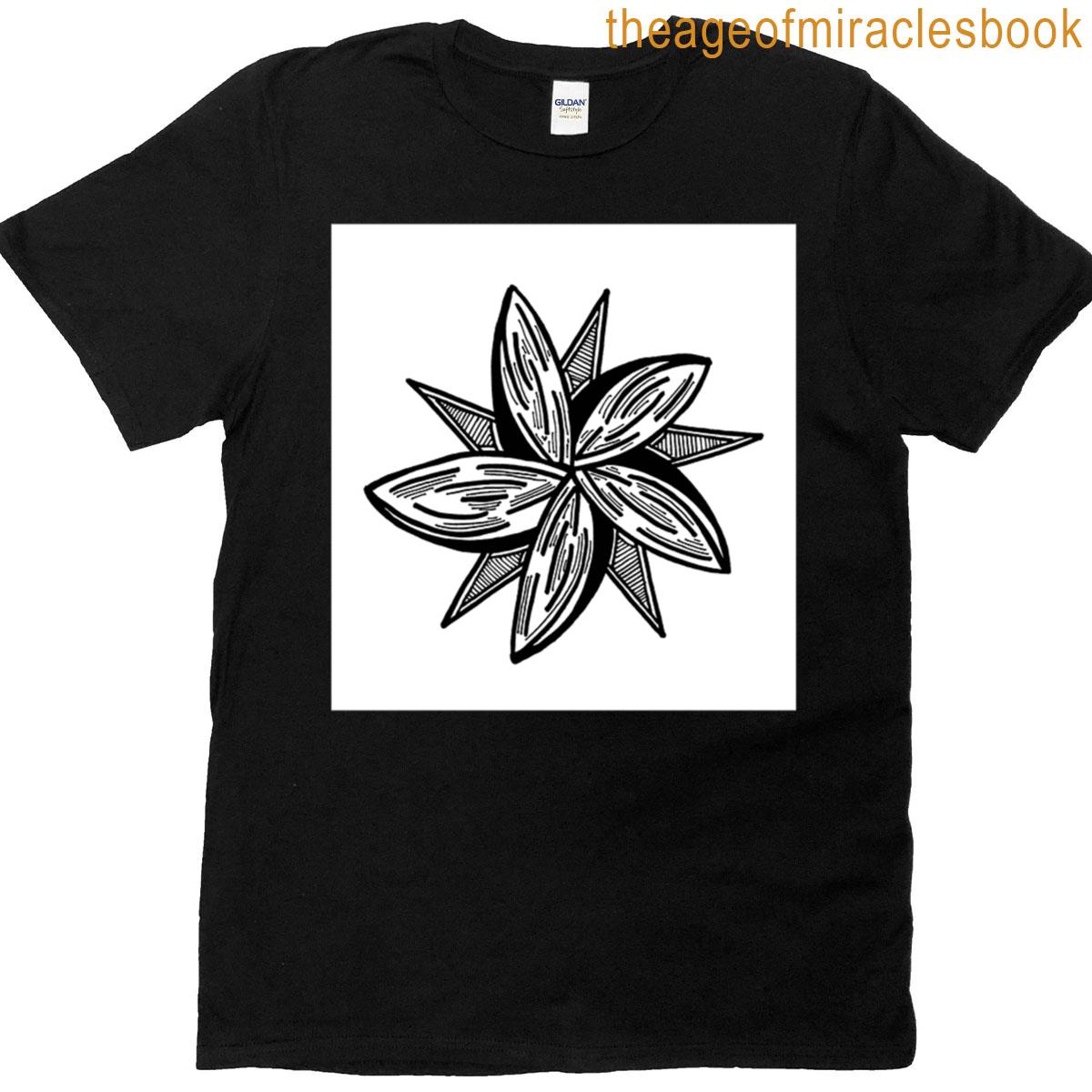 Abstract Flower T-shirt