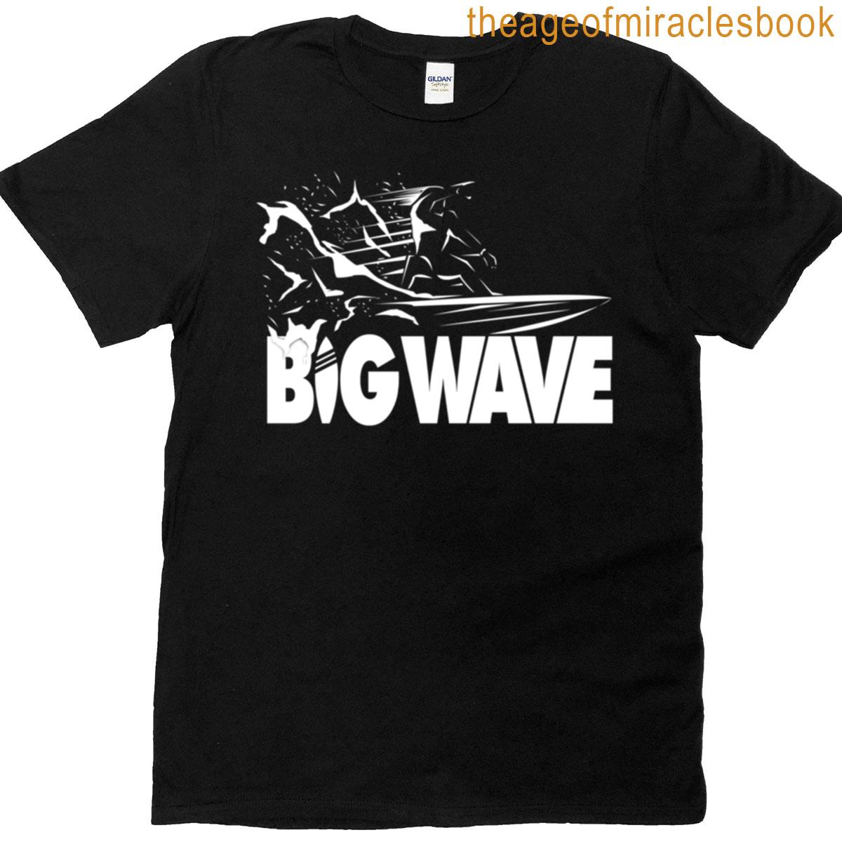 Big Wave Surfer-reversed T-shirt