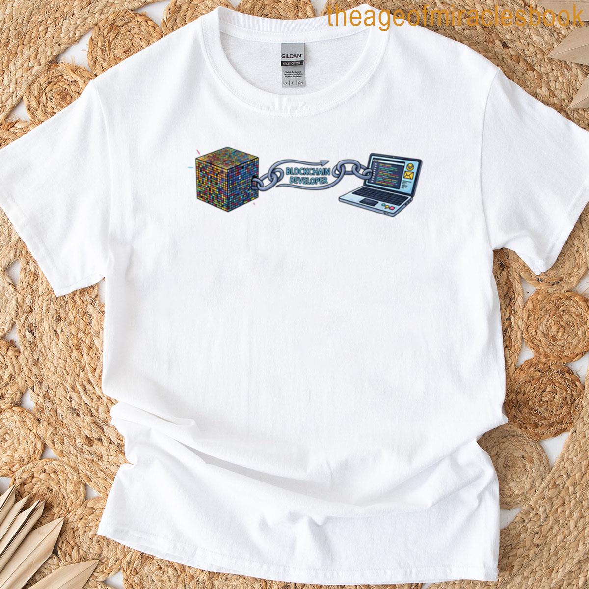 Code In The Chain Blockchain Dev Mode T-shirt
