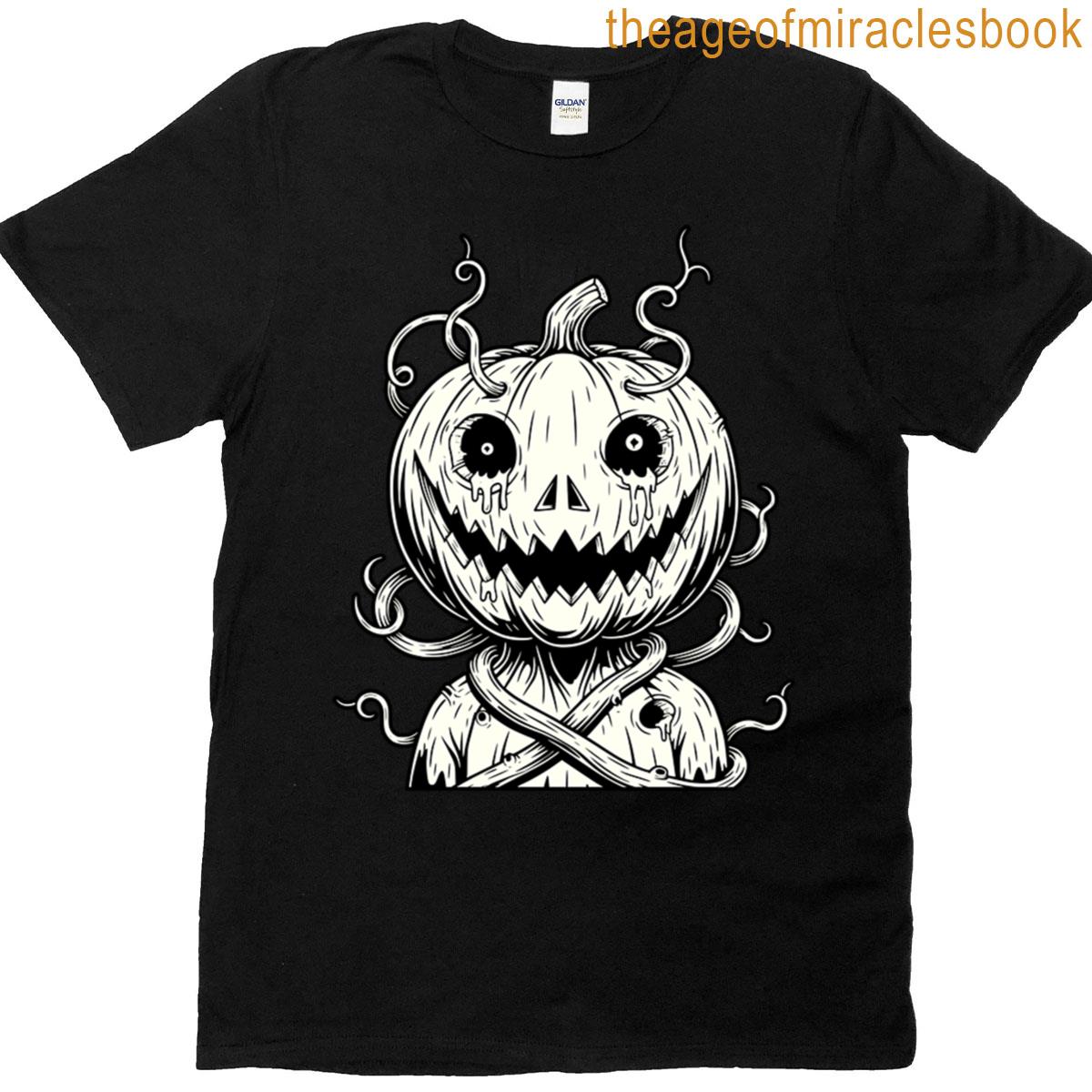 Crying Pumpkin Head T-shirt