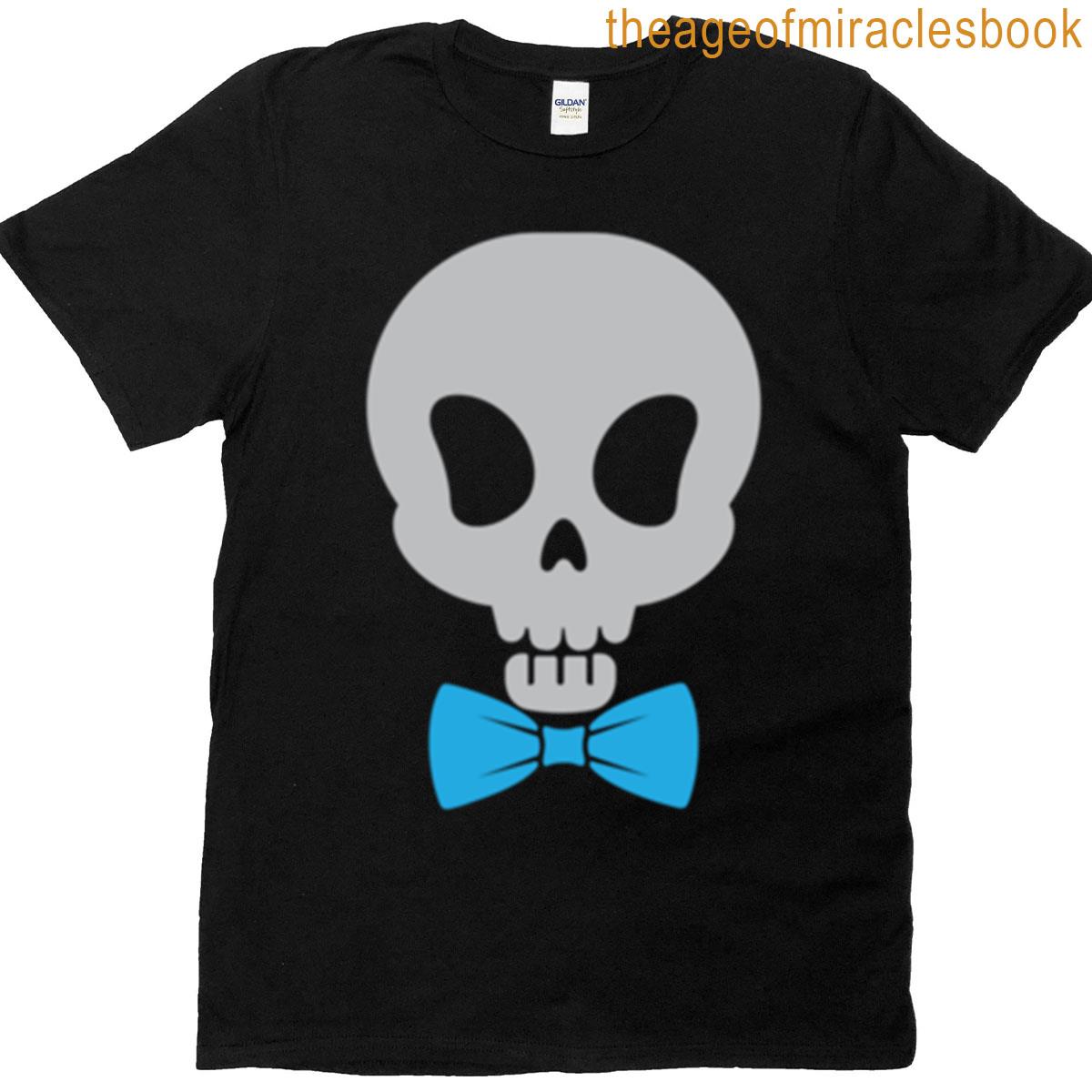 Dapper Skull With Bowtie T-shirt
