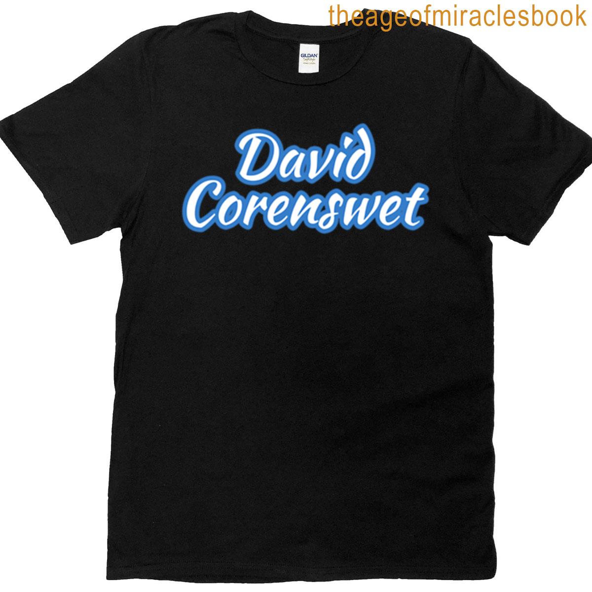 David Corenswet Name Blue T-shirt