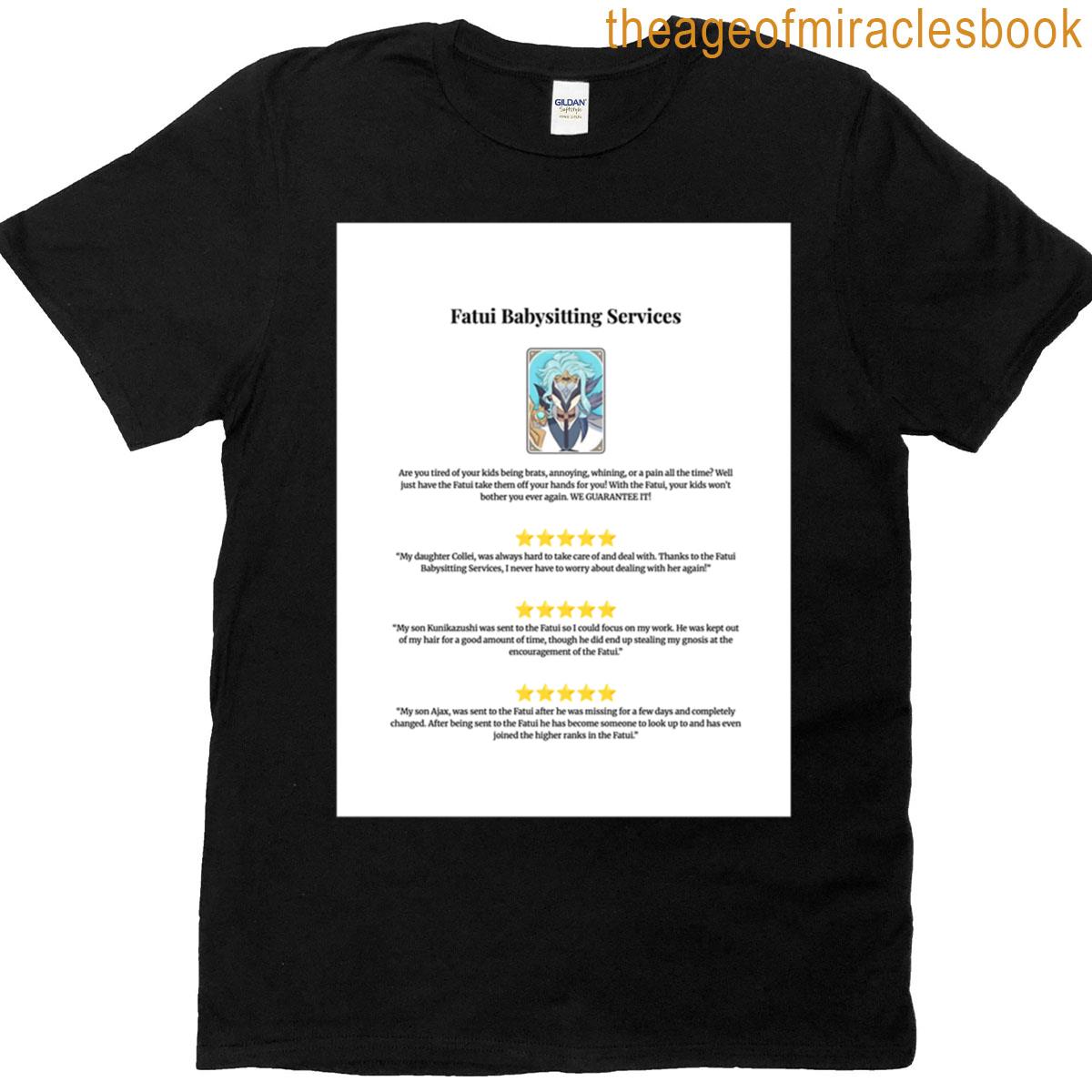 Fatui Babysitting Services T-shirt