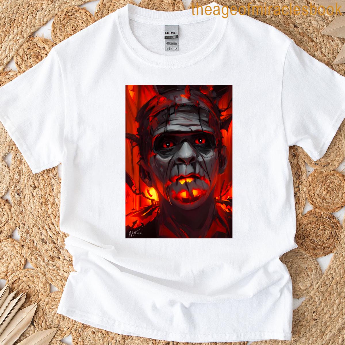 Fire Frankenstein T-shirt