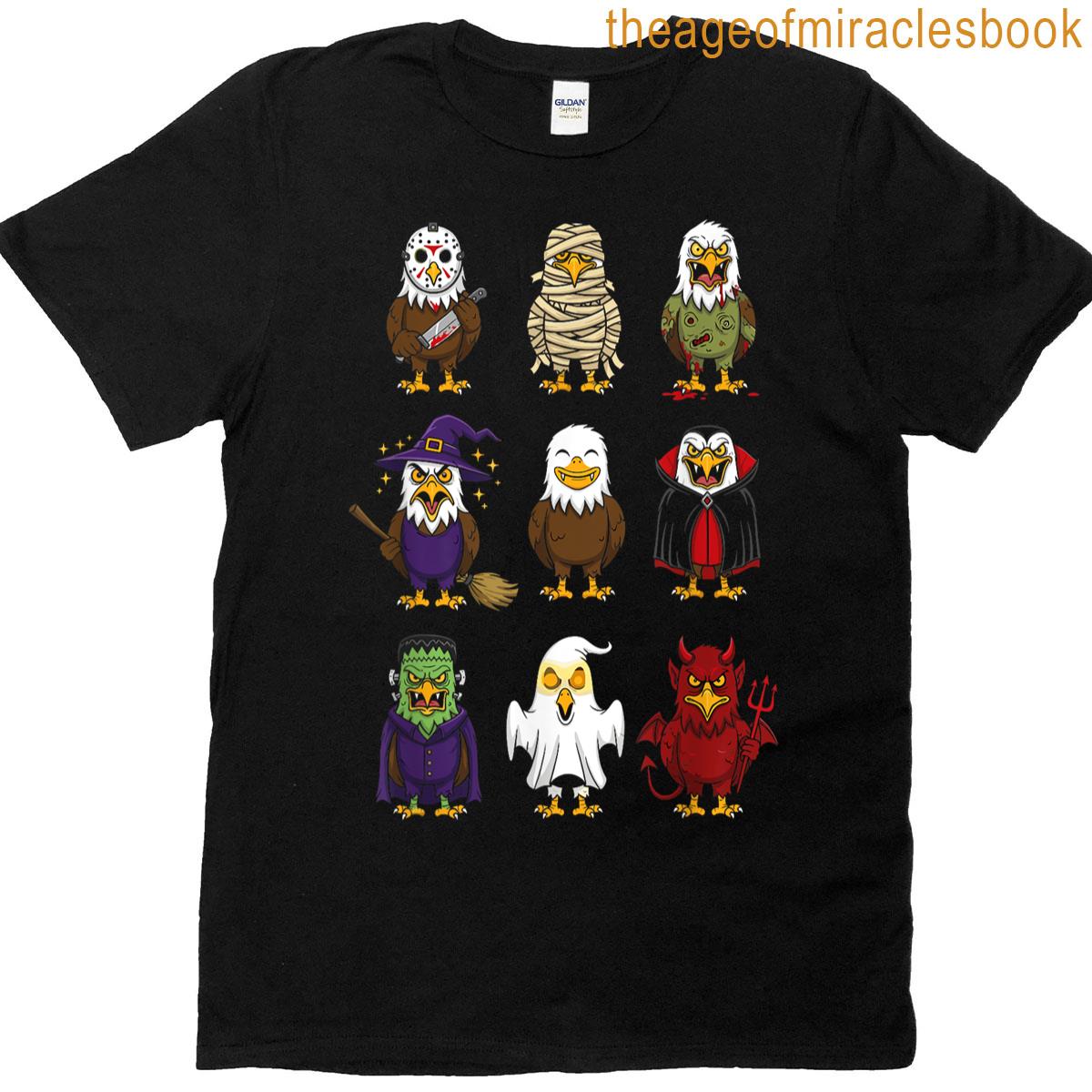 Halloween Summerween Eagle Summer T-shirt