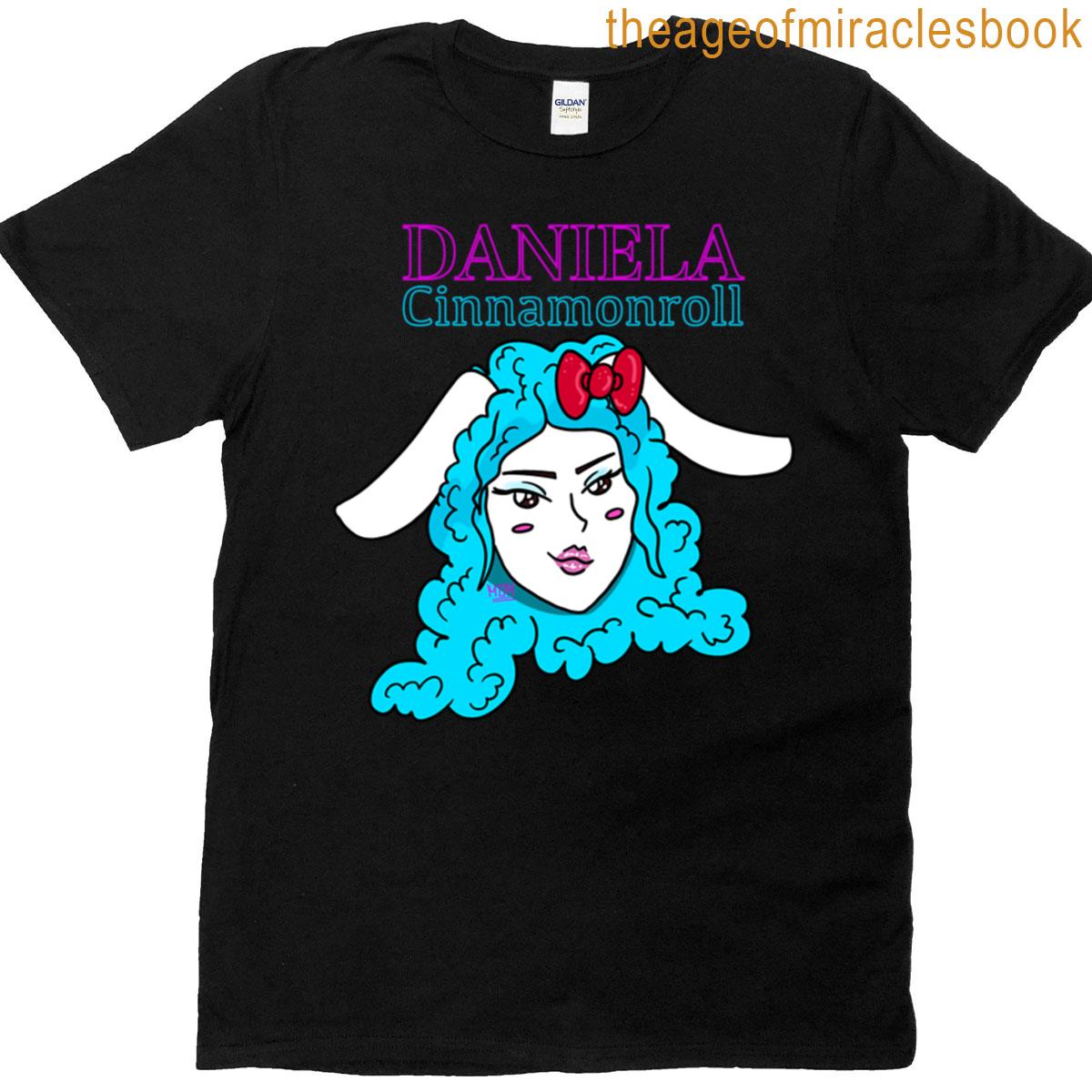 Katseye Daniela Cinnamonroll By Marcieom T-shirt