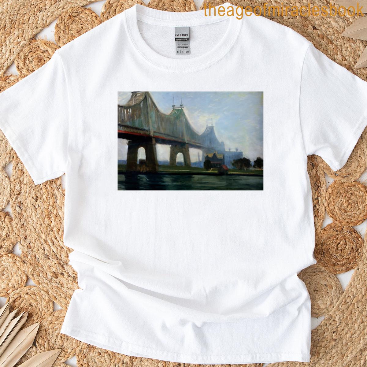 Queensborough-bridge Edward Hopper T-shirt
