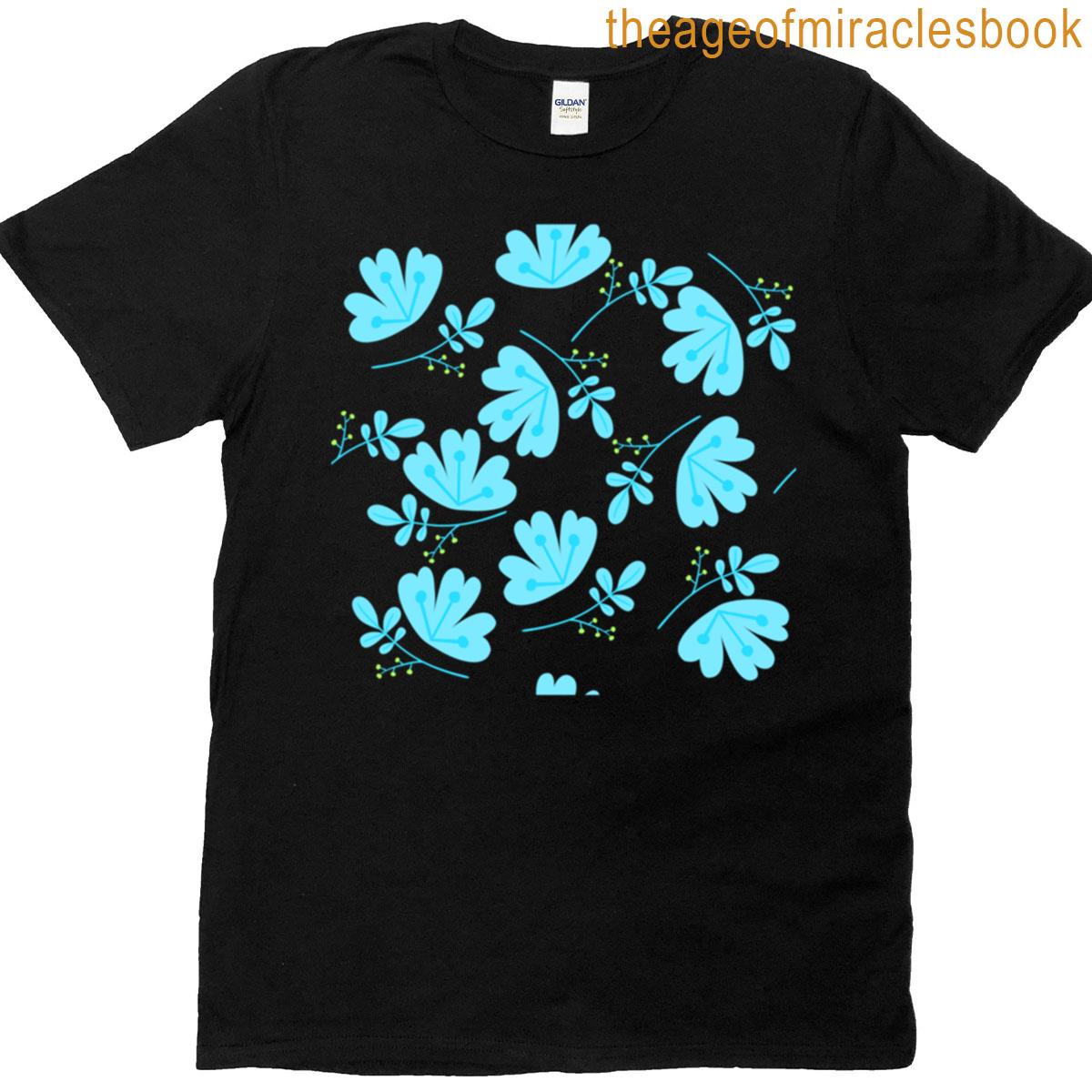 Small Flower Pattern T-shirt