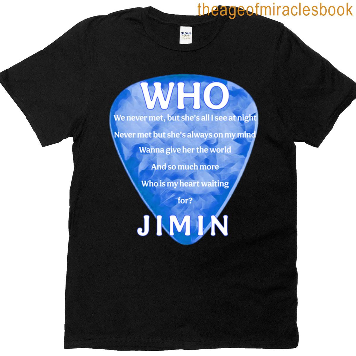 Who – Jimin T-shirt