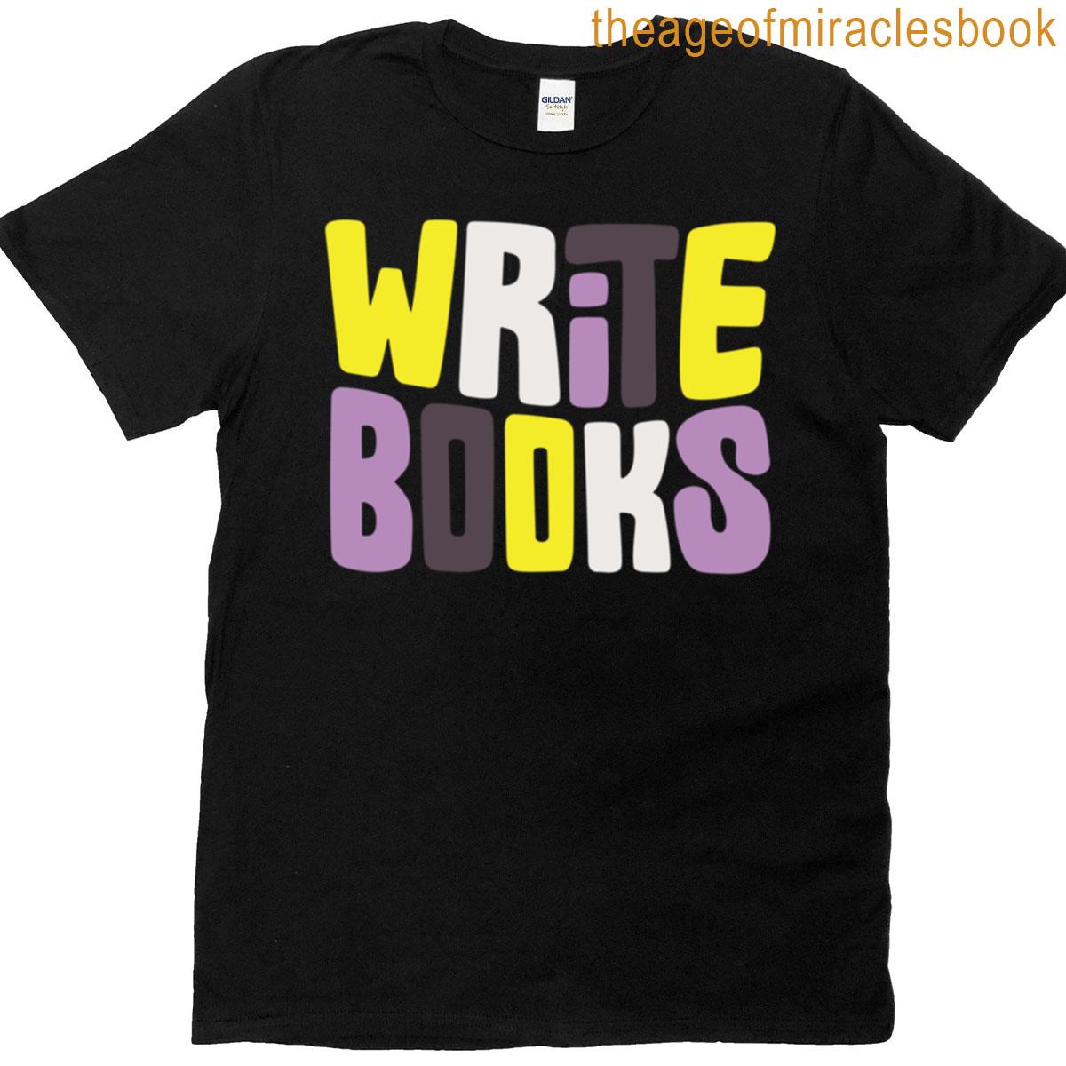 Write Nonbinary Books Pride T-shirt