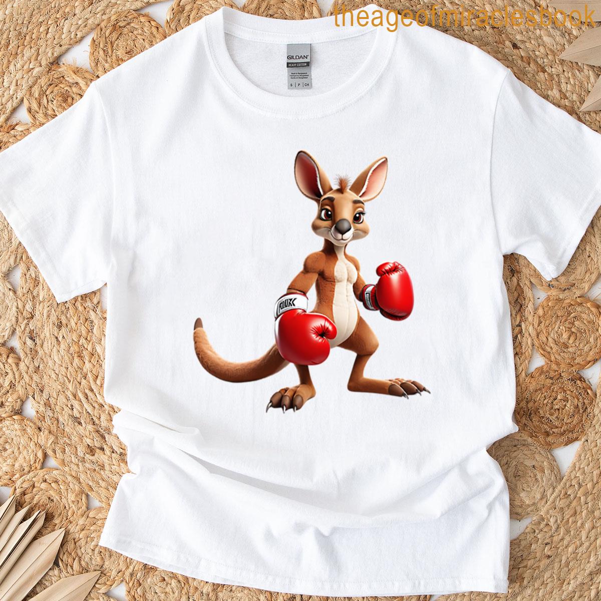 Boxing Kangaroo Champion T-shirt
