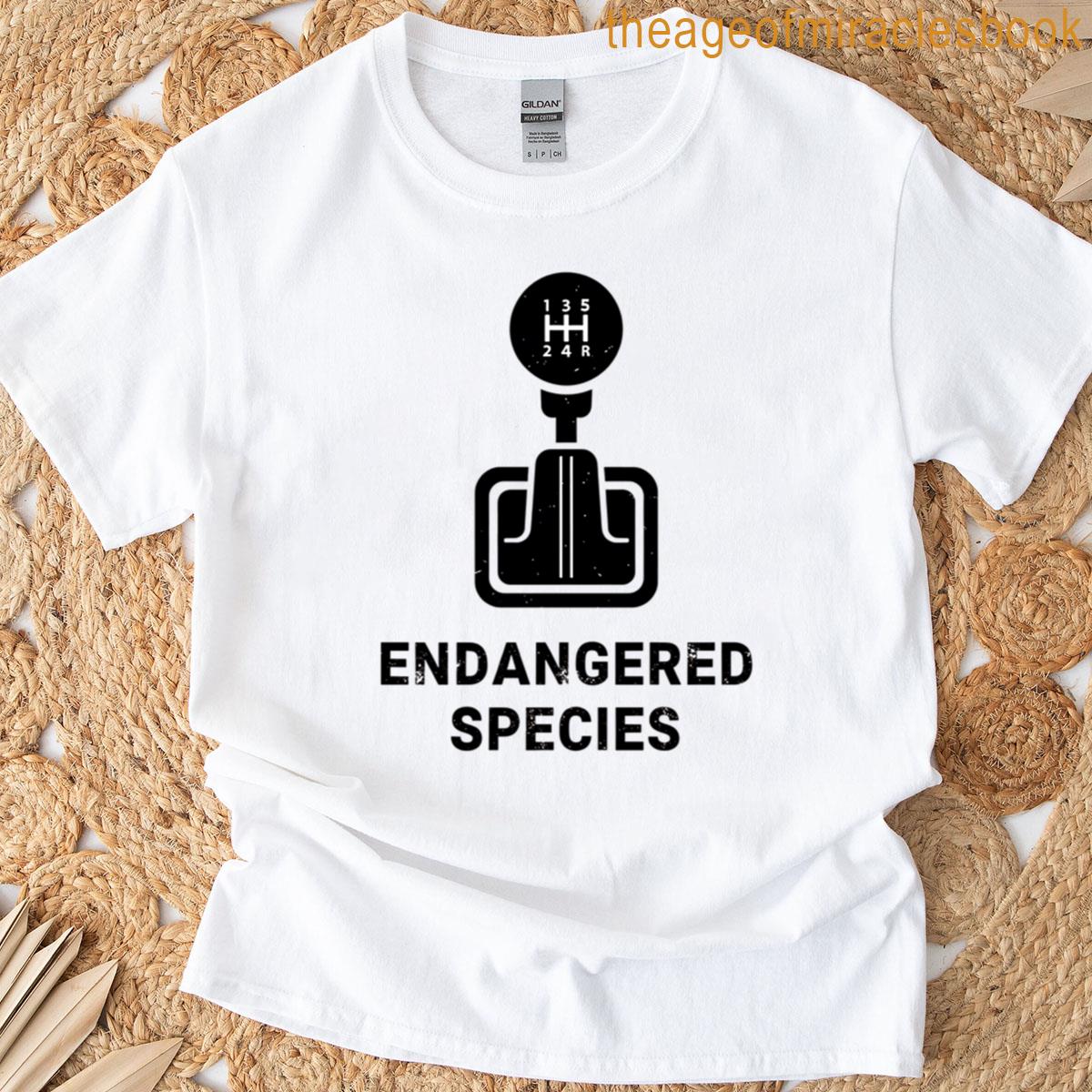 Bumper Manual – Endangered Species T-shirt