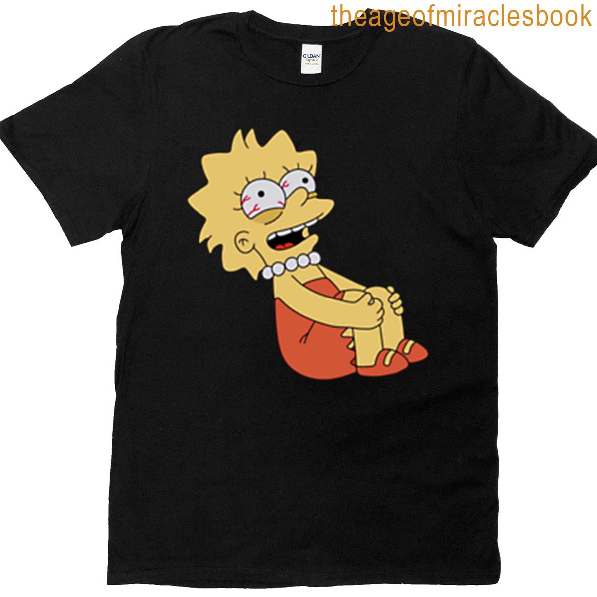 Crazy Lisa Simpson T-shirt
