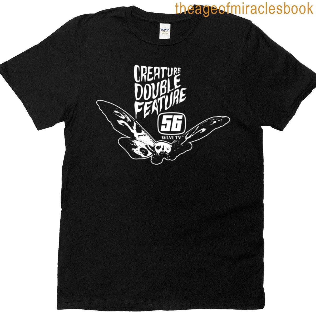 Creature Double Feature Channel 56 T-shirt