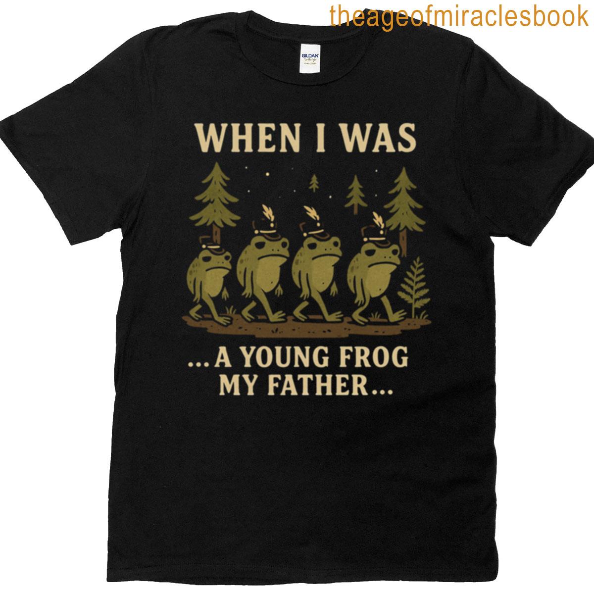 Emo Frog Marching Band Parody Art T-shirt
