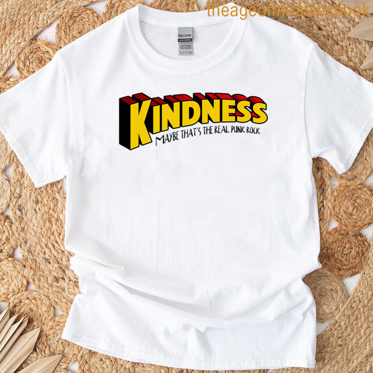 Kindness Is Punk Rock Oversized T-shirt