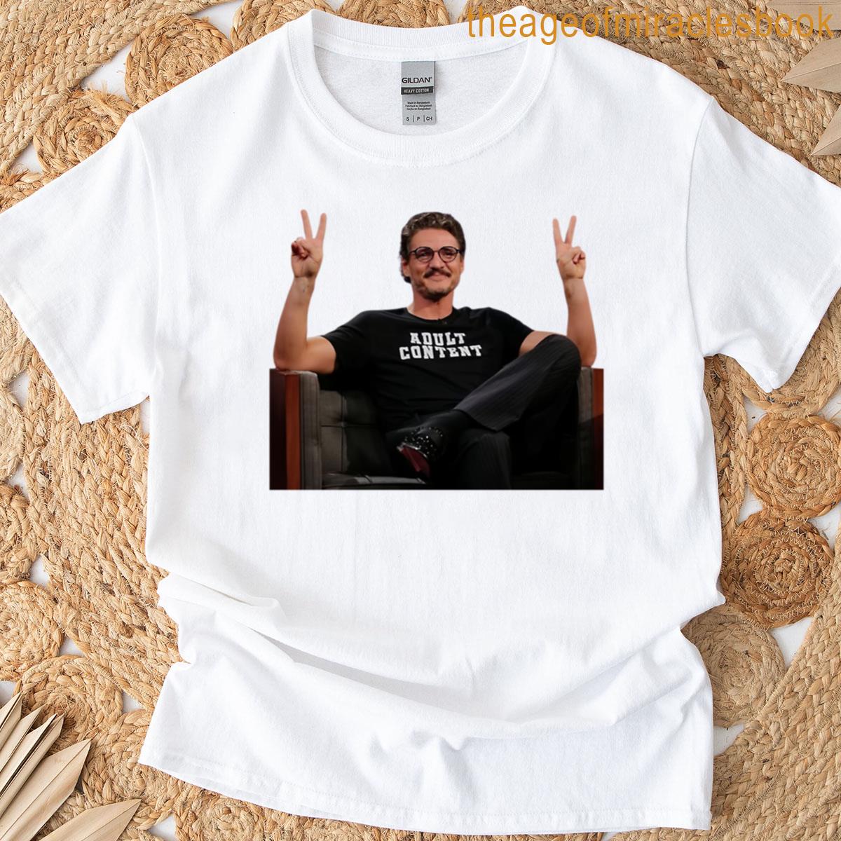 Pedro Pascal Oversized T-shirt