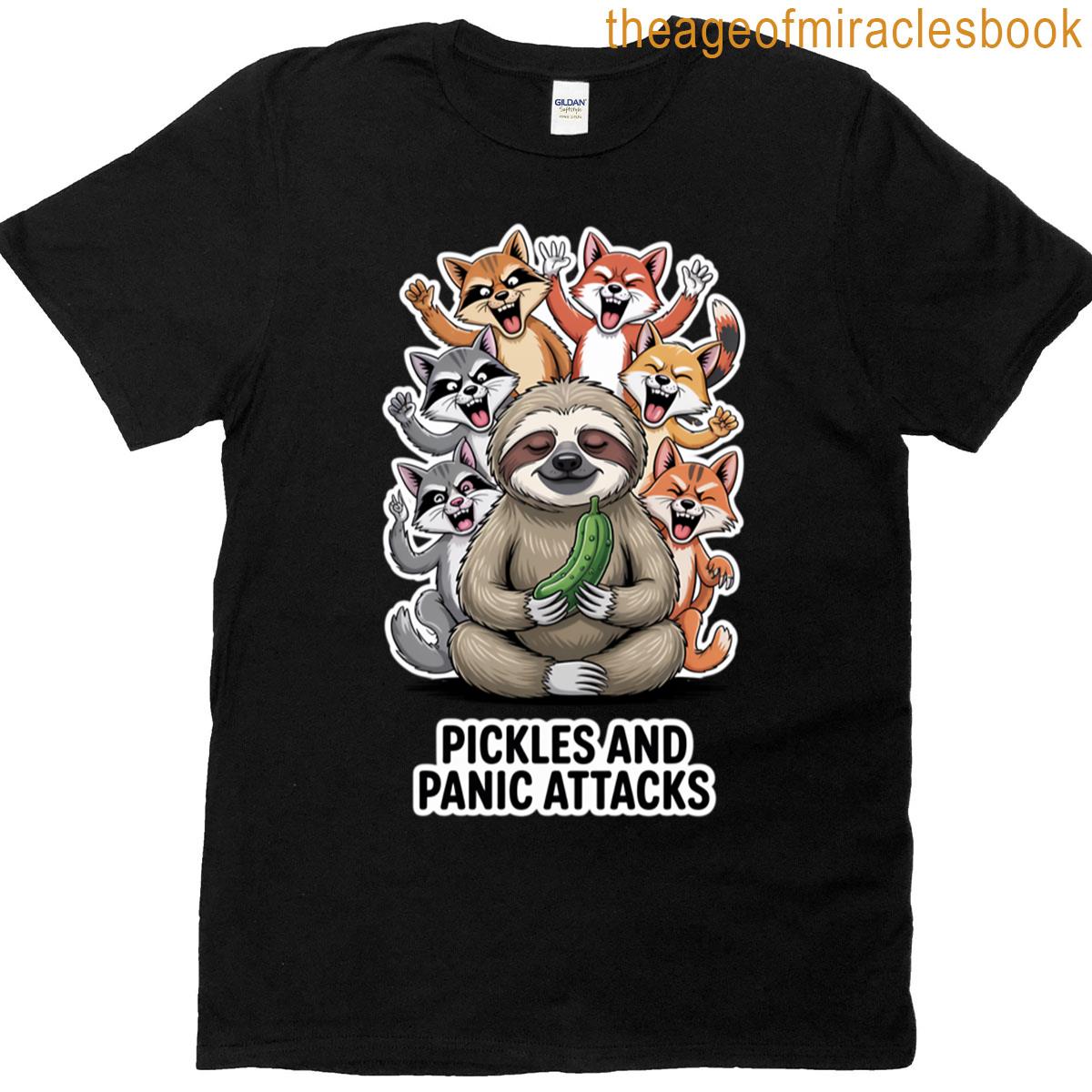Pickles And Panic Attacks Oversized T-shirt