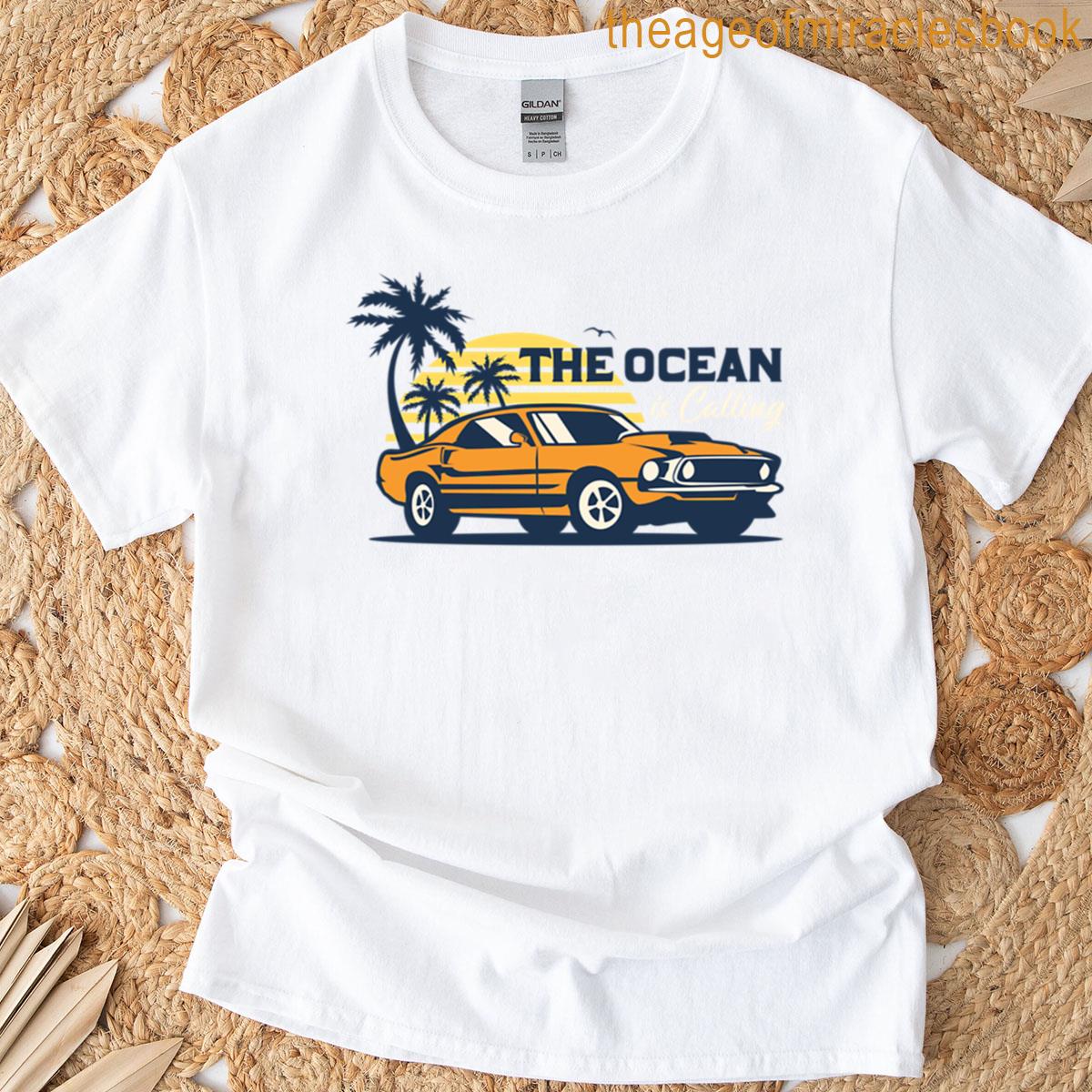 The Ocean Is Calling You Oversized T-shirt