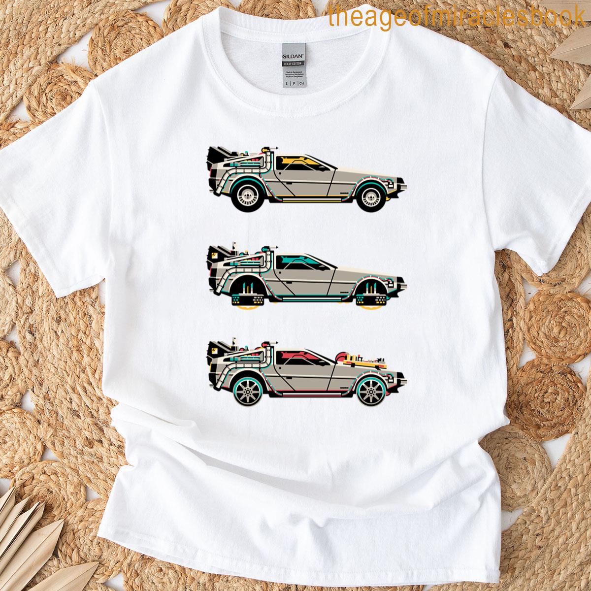 Vintage Car Delorean Graphite T-shirt