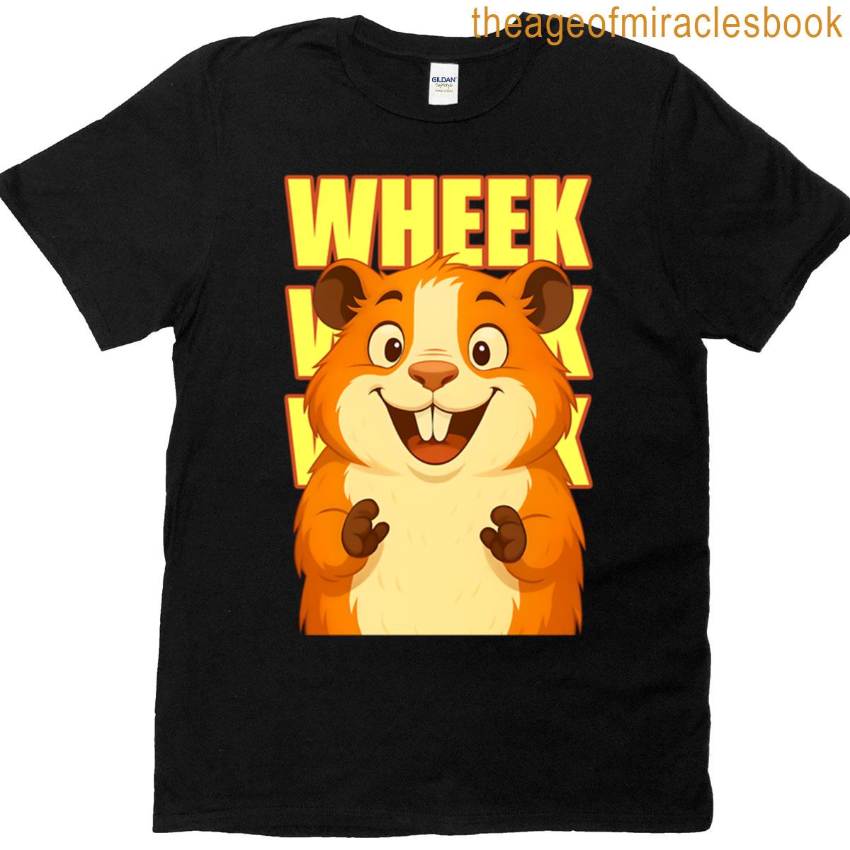 Wheek Wheek Wheek Cute Guinea Pig T-shirt