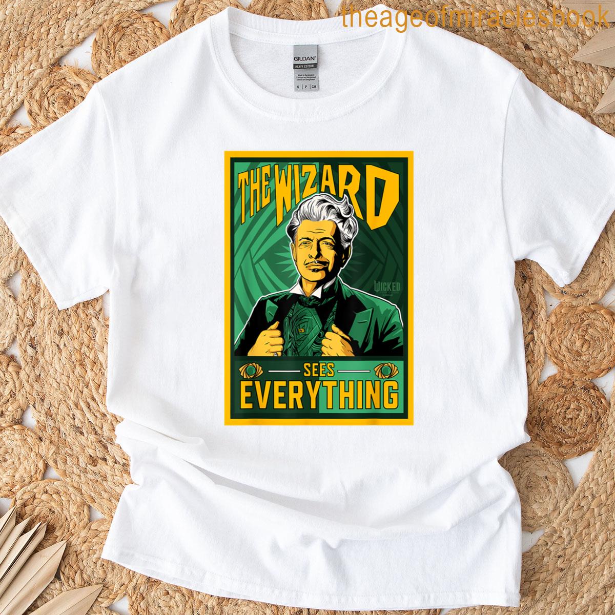 Wicked For Good Wizard Sees Everything T-shirt