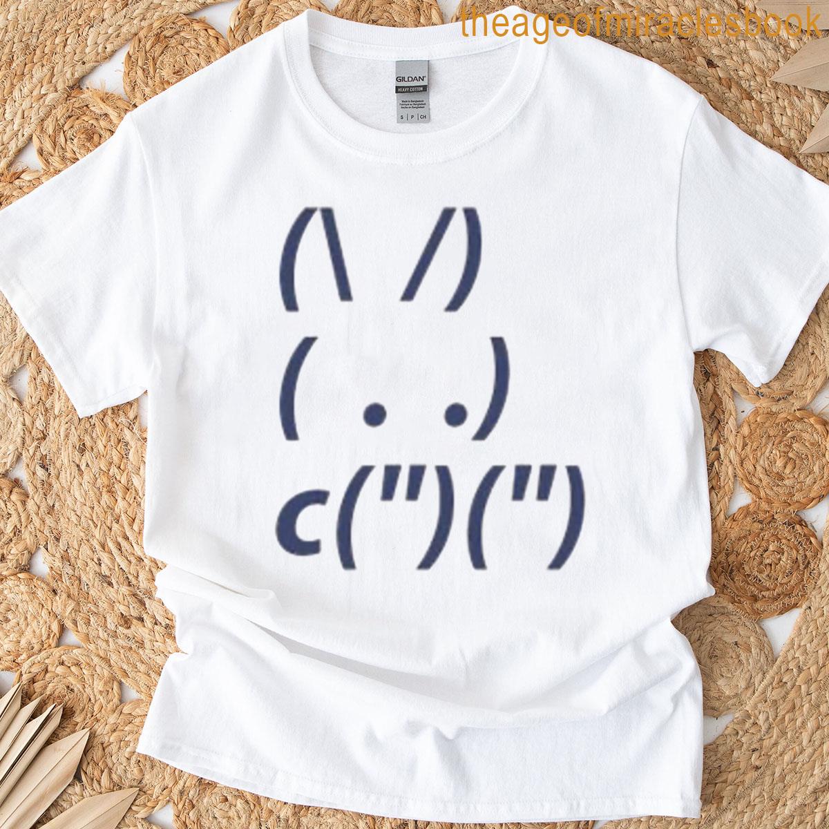 Ascii Mad Kitty Funny Graphic T-shirt
