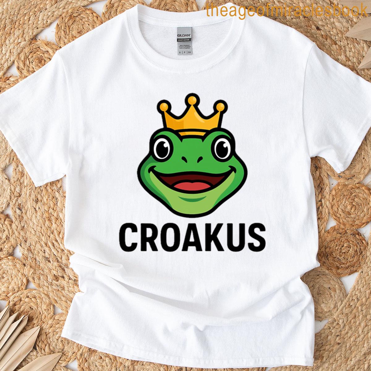 Croakus The Frog King Logo T-shirt