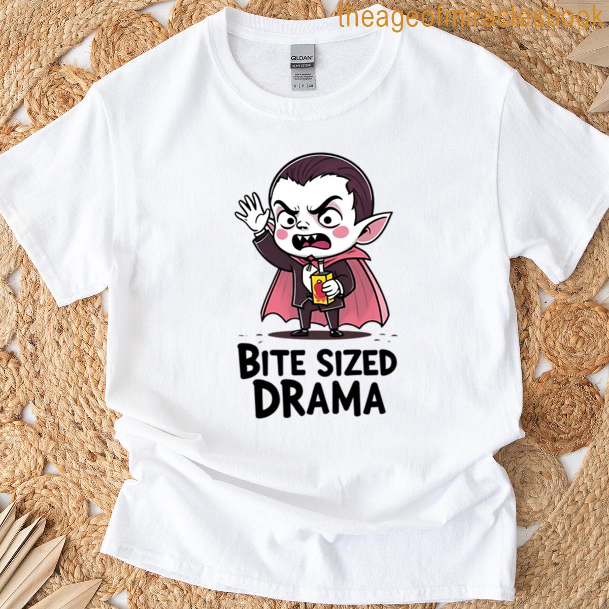 Dramatic Vampire Cartoon T-shirt
