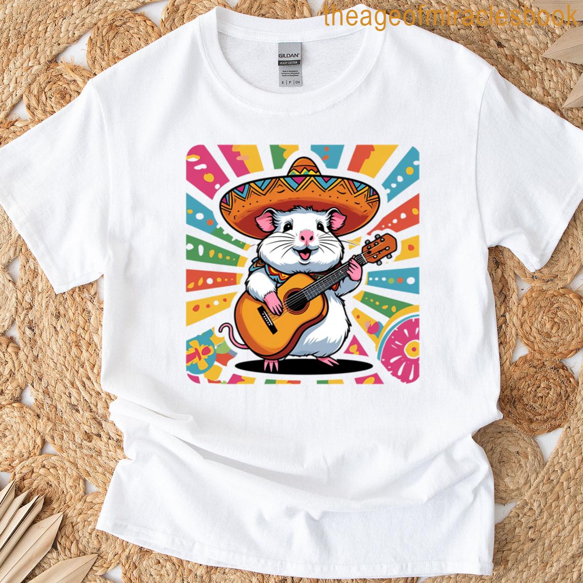 Guinea Pig Playing Guitar T-shirt