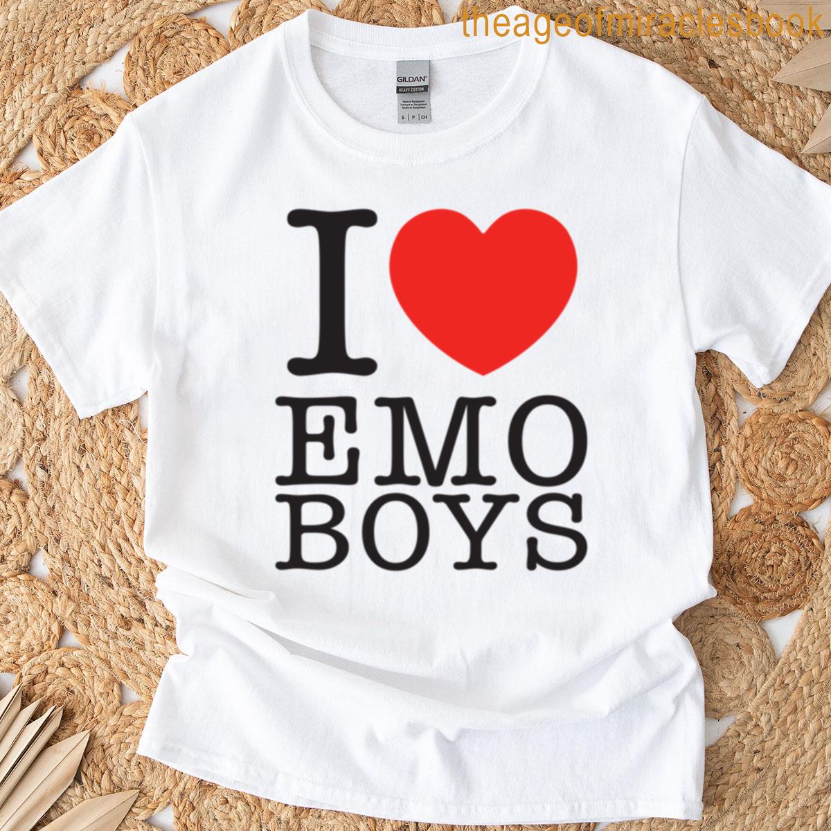 I Love Emo Boys T-shirt