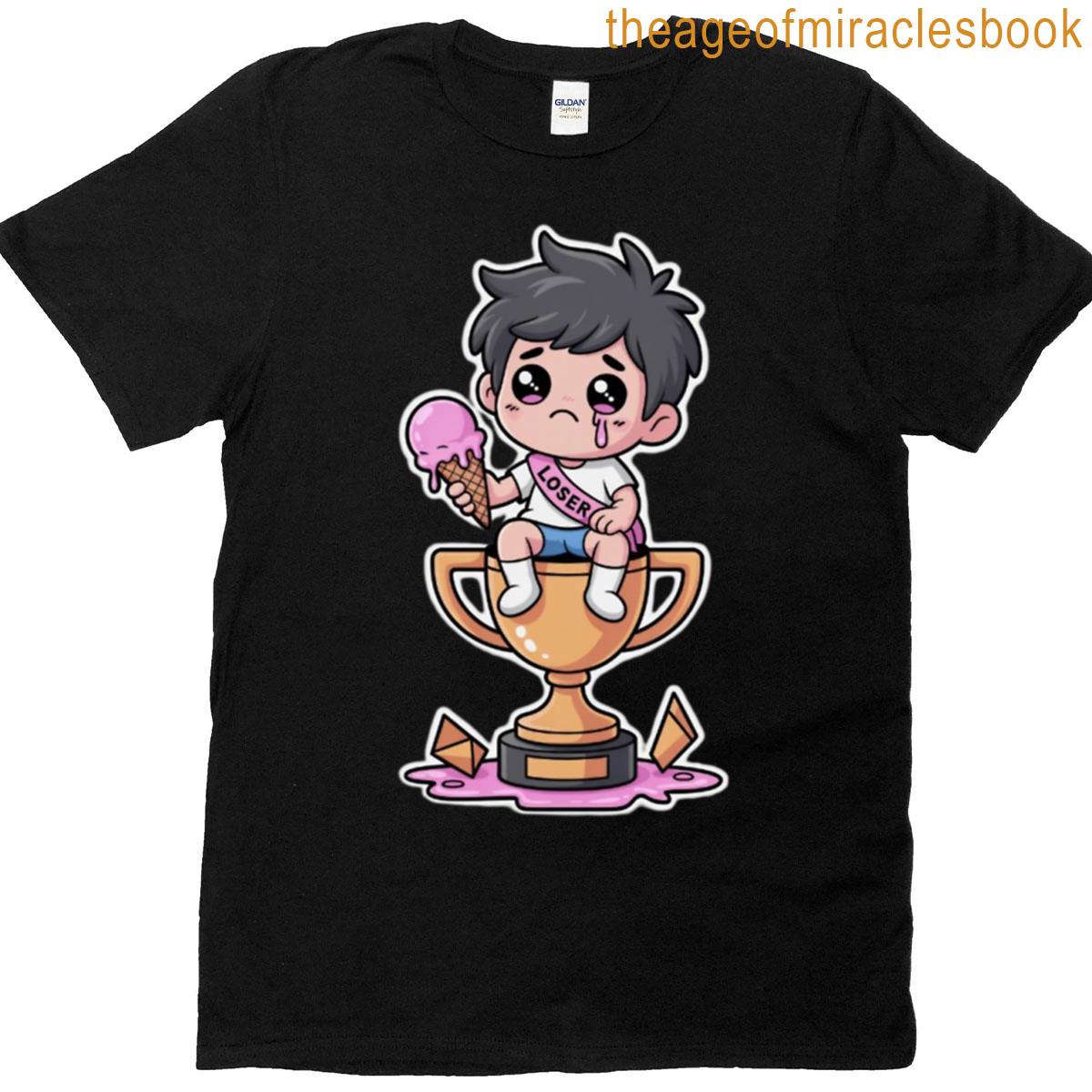 Loser Boy With Ice Cream T-shirt